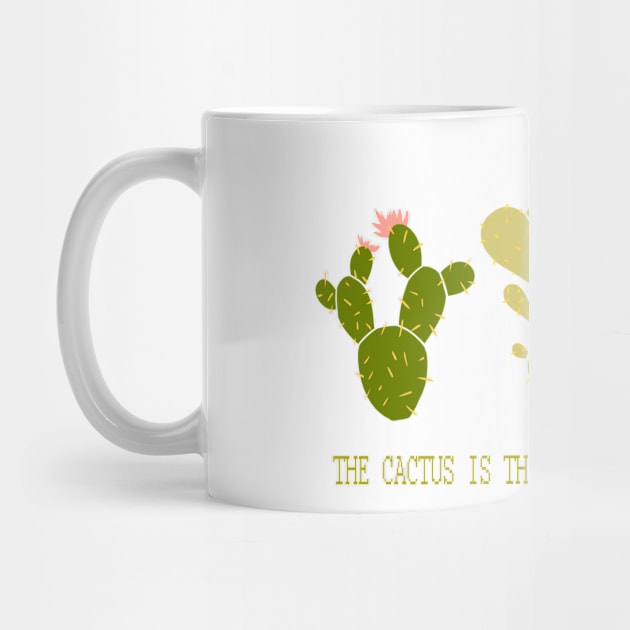 The cactus is the best plant in the world. by SharandinaArt